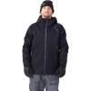 Dakine mens Siphon 10k Shell Jacket – Waterproof, Breathable, Taped Seams(Black)