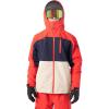 Dakine mens Triton Jacket – 15k Waterproof Insulated Snow Jacket, Pfas-free, Recycled 2-layer Fabric(Flame)