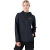 Dakine womens Softshell Bonded Jacket – Water-resistant, Active Stretch, Seam Sealed, Adjustable Hood(Black)