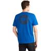 Men’s Premium Lightweight Global Waves Short Sleeve T-Shirt(Ultramarine Blue)
