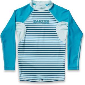Dakine 10001689 Girls lassic Snug Fit Long Sleeve Rashguard, Bay Islands- 12