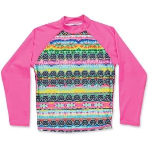 Dakine Girls Classic Long Sleeve Rash Guard(Cosmic Gem)