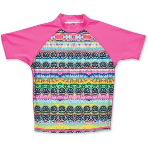 Dakine Girls Classic Short Sleeve Rash Guard(Cosmic Gem)