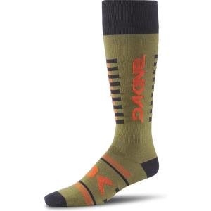 Dakine Mens Thinline Merino Sock(Utility Green/ Orange)