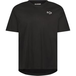 Dakine Mens Vincent Tupin Short Sleeve Bike Jersey – Lightweight Breathable MTB Jersey(Black)