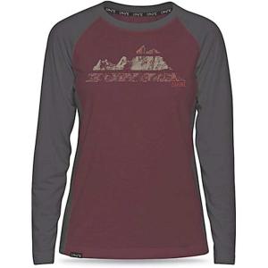 Dakine Women’s Hillcrest Crew Baselayer Shirt(Rosewood/Shadow)