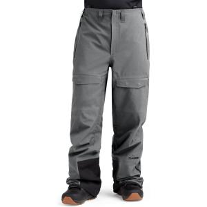 Dakine mens Reach 20k 2l Snowboard Pant – Waterproof Breathable Recycled Shell Pants With Recco®(Gray)
