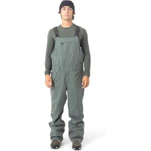 Dakine mens Scout Snow Bib Overalls– 15k Waterproof Recycled 2-layer Shell Bib Pants, Pfas-free(Duck Green)
