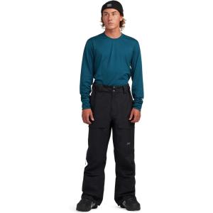Dakine mens Sender Stretch 3l Pant – 20k Waterproof Repsych’d Recyclable, Recco®, Pfas-free, 4-way Stretch(Black)
