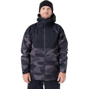 Dakine mens Siphon 10k Shell Jacket – Waterproof, Breathable, Taped Seams(Blk Ink)