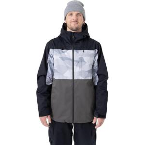 Dakine mens Triton Jacket – 15k Waterproof Insulated Snow Jacket, Pfas-free, Recycled 2-layer Fabric(Black)
