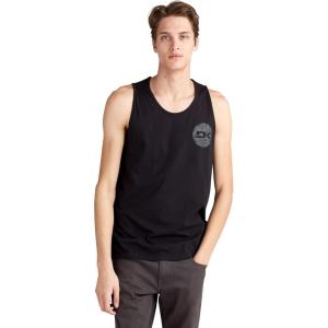 Men’s Premium Lightweight Global Waves Tank(Black)