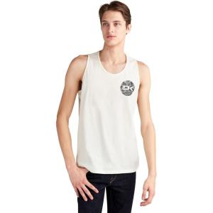 Men’s Premium Lightweight Global Waves Tank(Surf White)