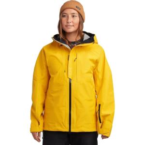 Dakine womens Stoker Gore-tex 3l Jacket–waterproof, Breathable, Recco®, Bluesign®, Pfas-free(Yellow)