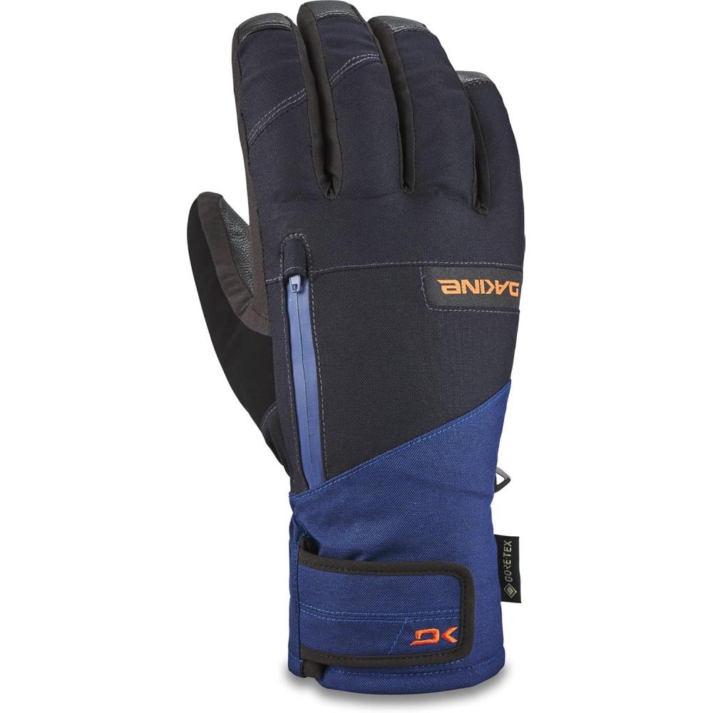 image:imageDakine Mens Leather Titan GoreTex Short GlovesDeep Blue