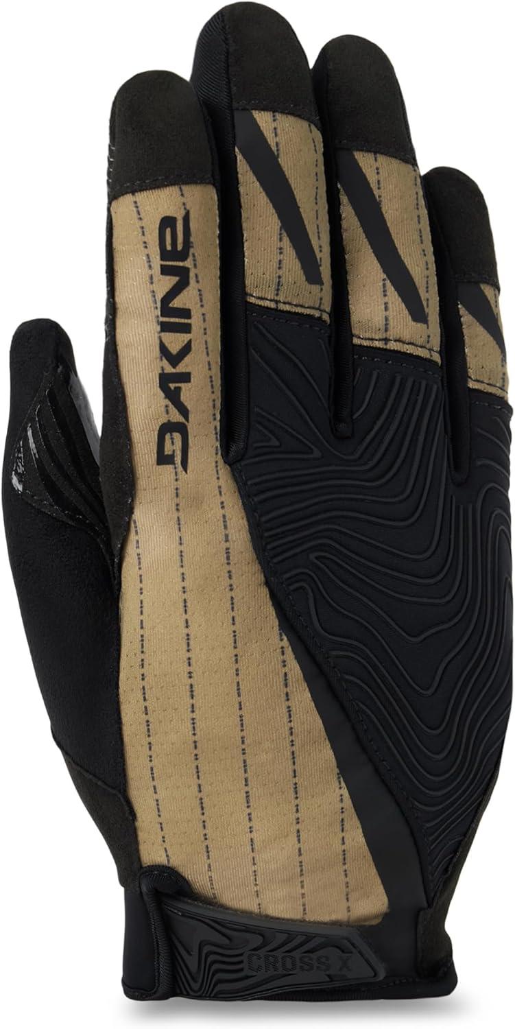 image:imageDakine Bike Gloves for Men Protective Cycling Gloves with Knuckle Protection MTB Riding Gloves with Grip Touchscreen Compatible Durable Bike Gloves Size Small Color Coyote Morse Code
