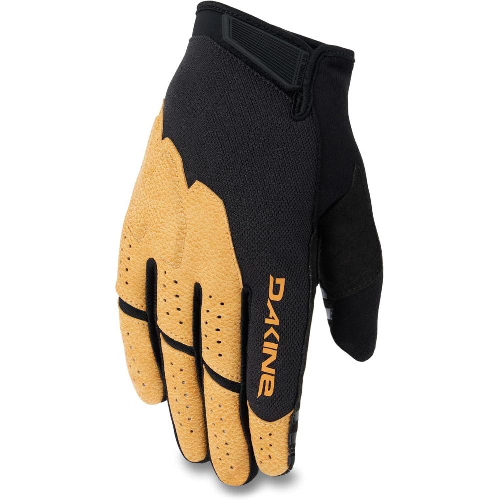 image:imageDakine Bike Gloves for Men Protective Cycling Gloves with Knuckle Guard Durable MTB Riding Gloves with Grip Touchscreen Compatible Size Small Color Tan