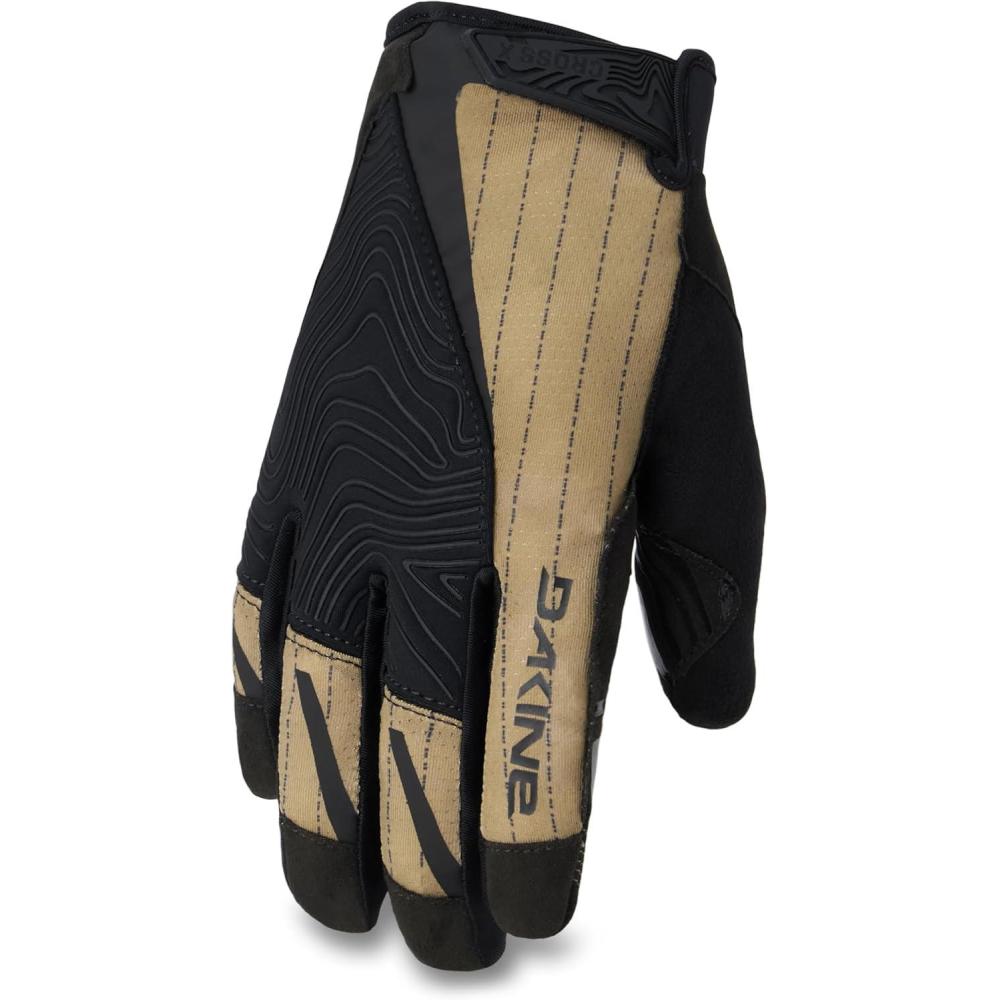 image:imageDakine Bike Gloves for Men Protective Cycling Gloves with Knuckle Protection MTB Riding Gloves with Grip Touchscreen Compatible Durable Bike Gloves Size Medium Color Coyote Morse Code