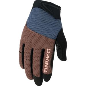 Dakine Womens Bike Gloves, Cycling Gloves with Gel Padding, MTB Riding Gloves for Women, Touchscreen Compatible, Breathable Bike Gloves, Size: X-Small, Color: Marron