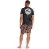 Men’s Mission Loose FIT Short Sleeve Rashguard Crew(Black)