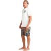 Men’s Mission Loose FIT Short Sleeve Rashguard Crew(Surf White)