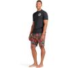 Men’s Mission Loose FIT Short Sleeve Rashguard Crew(Black)