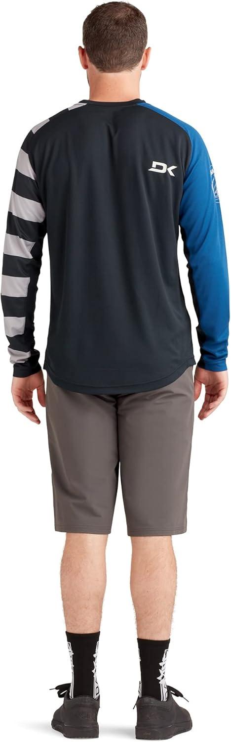 image:imageDakine Mens Thrillium Long Sleeve Bike Jersey Breathable MTB Jersey Performance Fabric Colab Print Large