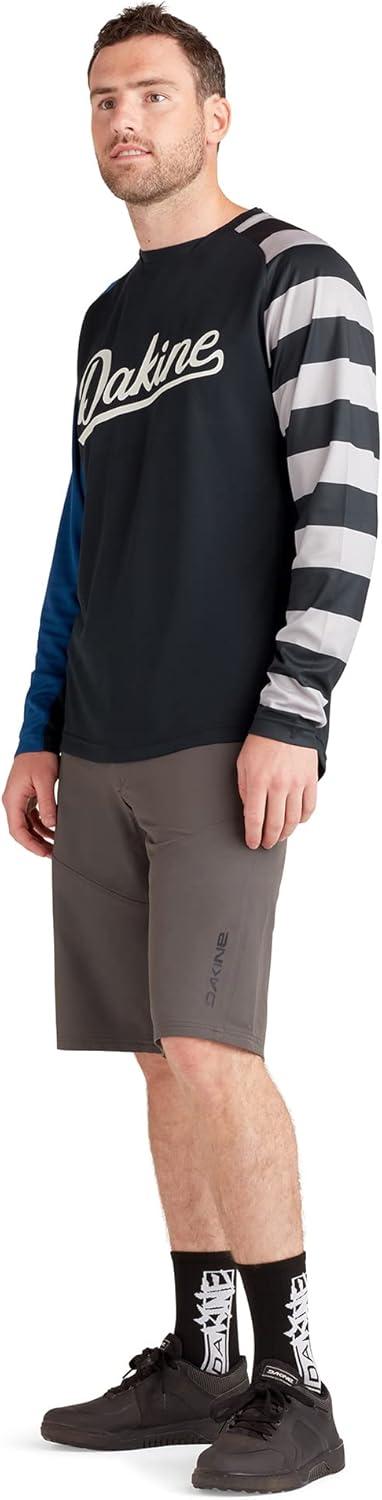 image:imageDakine Mens Thrillium Long Sleeve Bike Jersey Breathable MTB Jersey Performance Fabric Colab Print Large