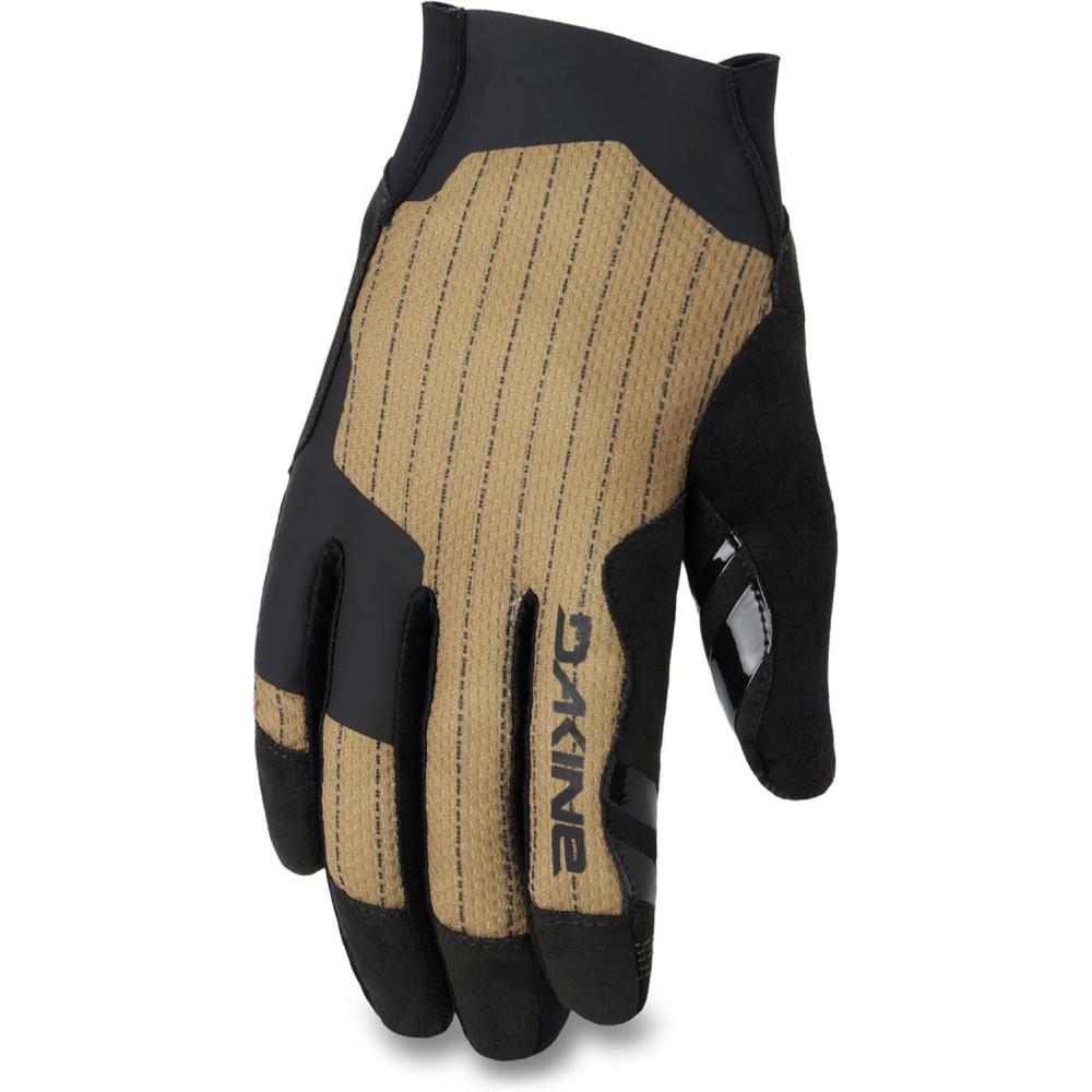 image:imageDakine Bike Gloves for Men amp Women Lightweight Cycling Gloves with Grip Touchscreen Compatible Riding Gloves Breathable MTB Gloves Coyote Morse Code XLarge