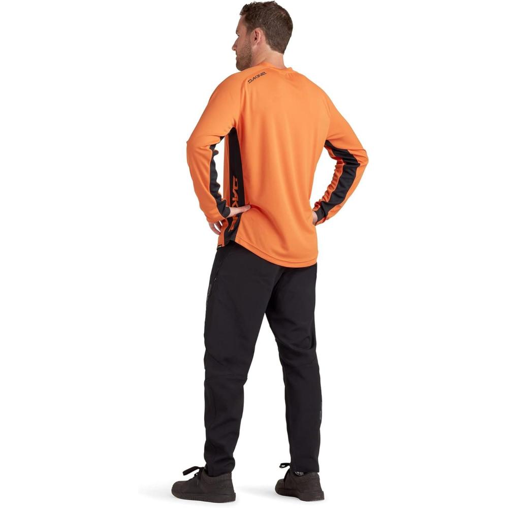 image:imageDakine Thrillium LongSleeve Jersey  MensPeat Green