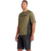 Dakine Men’s Syncline 2.0 Short Sleeve Bike Jersey – Air-Mesh Fabric, Wicking & Odor Control, Orange-A, Large