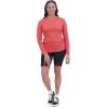 Dakine Women’s Syncline Long Sleeve Jersey Top – Lightweight 4-Way Stretch Bike Tee, Mineral Red, Medium