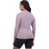 Dakine Women’s Syncline Long Sleeve Jersey Top – Lightweight 4-Way Stretch Bike Tee, Quail, Small