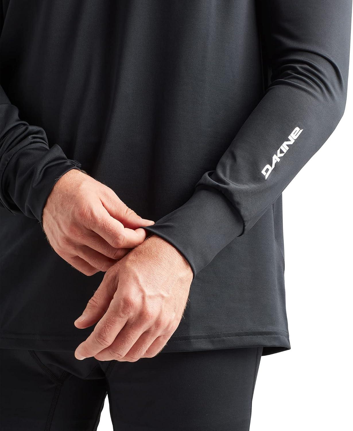 image:imageDakine Mens Thrillium Long Sleeve Bike Jersey Breathable MTB Jersey Performance Fabric Onyx Small