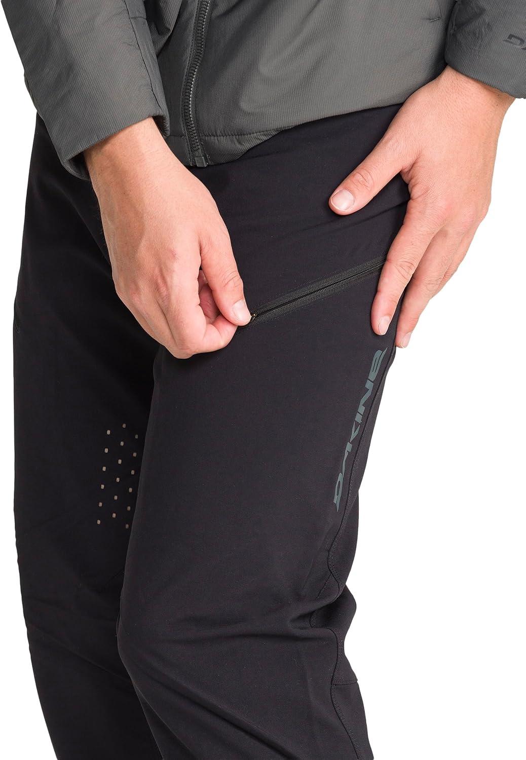 image:imageDakine Mens Vectra Bike Pant Gravity Fit MTB Pant with Stretch Panels Laser Venting Black XLarge