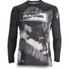 Dakine Men’s Thrillium Long Sleeve Bike Jersey – Breathable MTB Jersey Performance Fabric, Aggy Black, Small