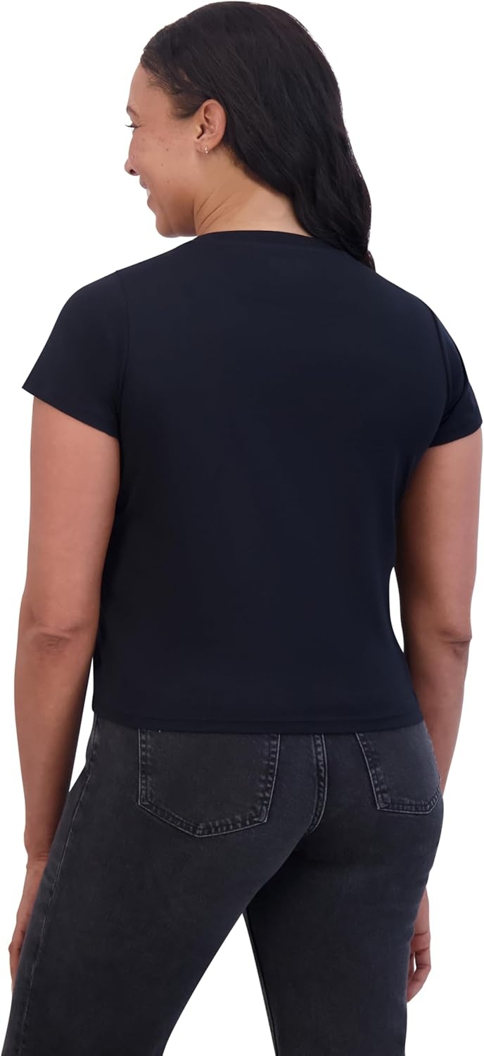 image:imageDakine Womens Relaxed Fit Tee Shirt Soft Cotton Short Sleeve Knit TShirt Casual TopBlack