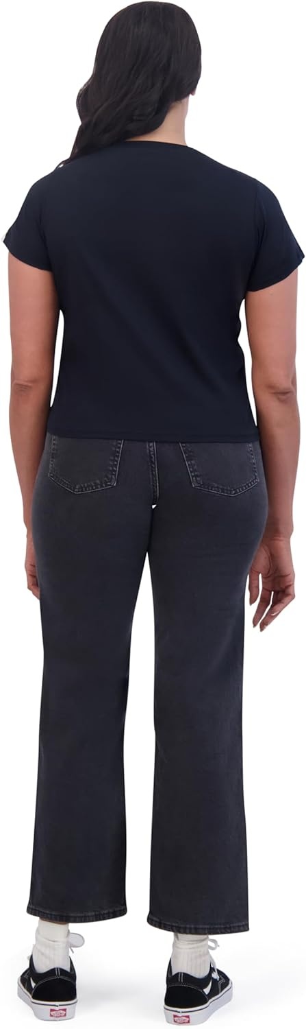 image:imageDakine Womens Relaxed Fit Tee Shirt Soft Cotton Short Sleeve Knit TShirt Casual TopBlack