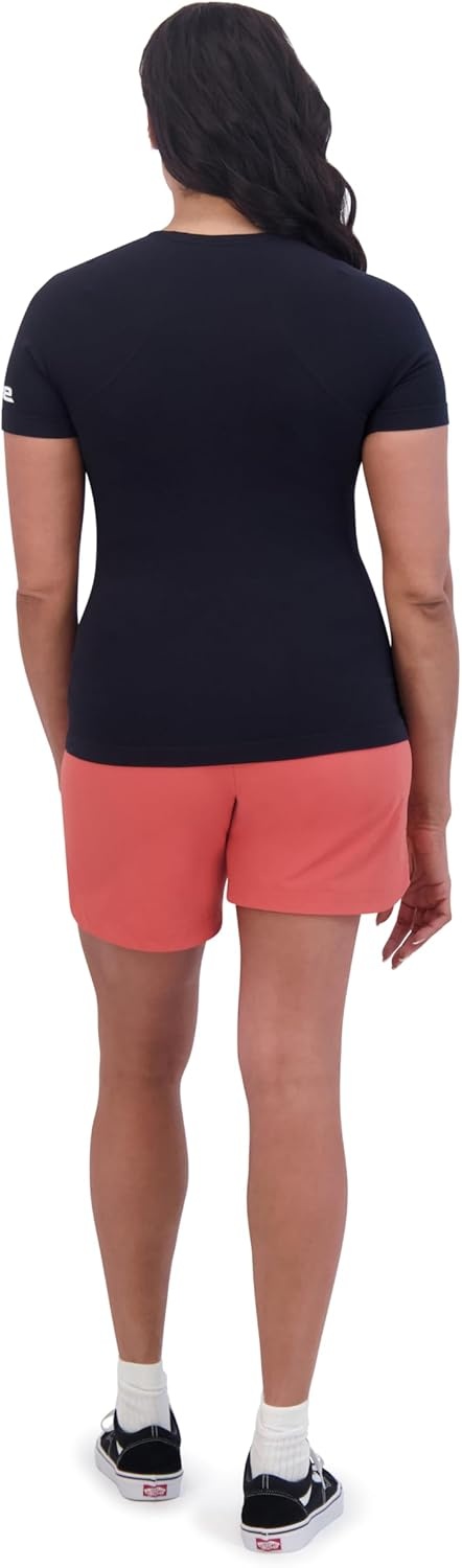 image:imageDakine Womens Seamless Knit TShirt Short Sleeve Performance Top with Stretch ComfortBlack