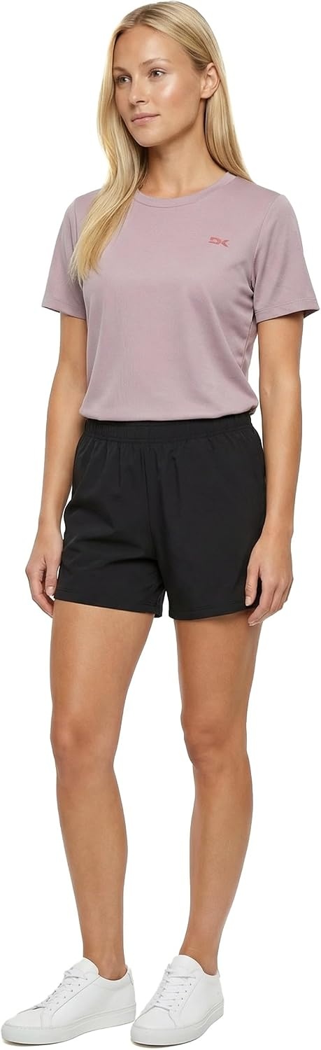 image:imageDakine Womens Syncline Short Sleeve Jersey Top Lightweight 4Way Stretch Bike TeeQuail