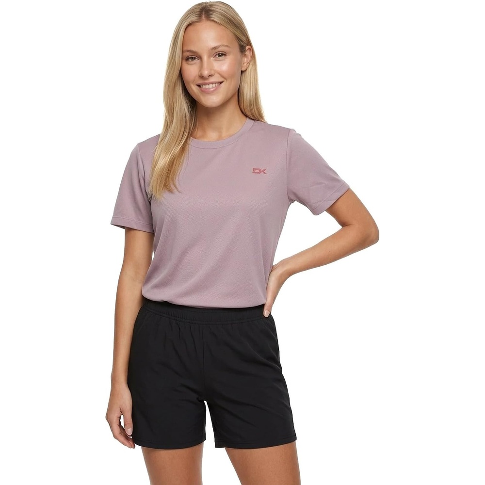 image:imageDakine Womens Syncline Short Sleeve Jersey Top Lightweight 4Way Stretch Bike TeeQuail