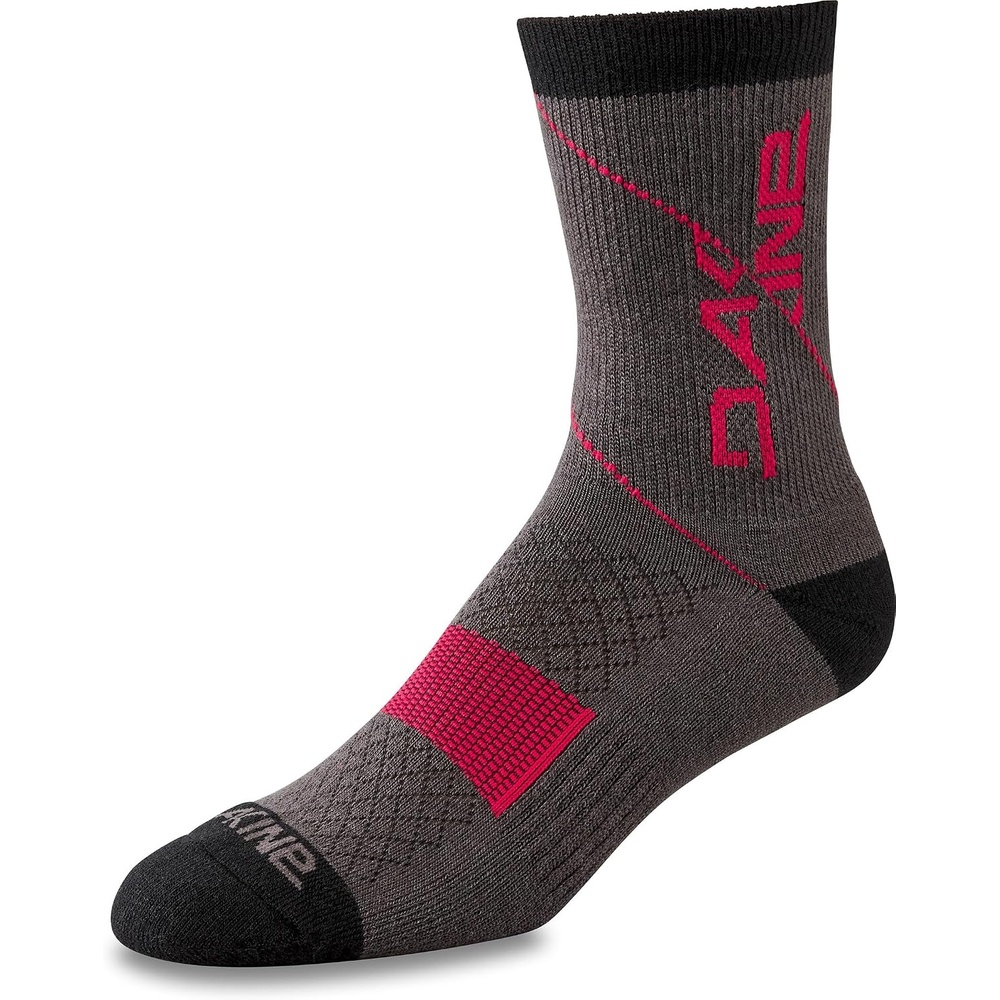 image:imageDakine unisexadult Berm Crew SockGrey Red