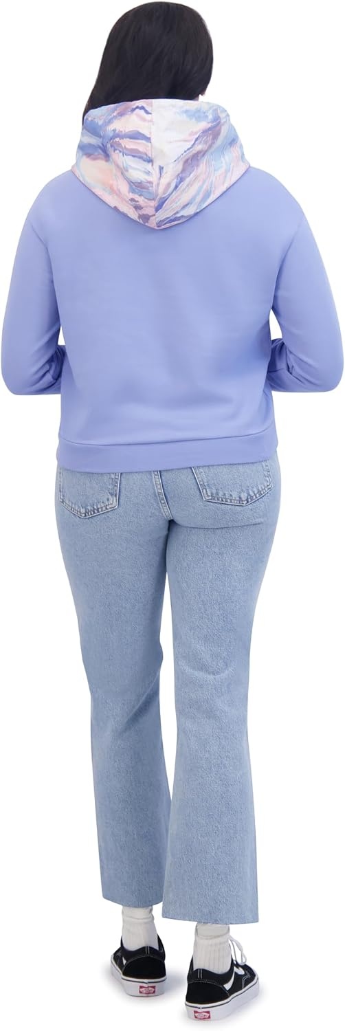 image:imageDakine Womens Cropped Pullover Hoodie fleece Sweatshirt Soft Knit ComfortHydrangea