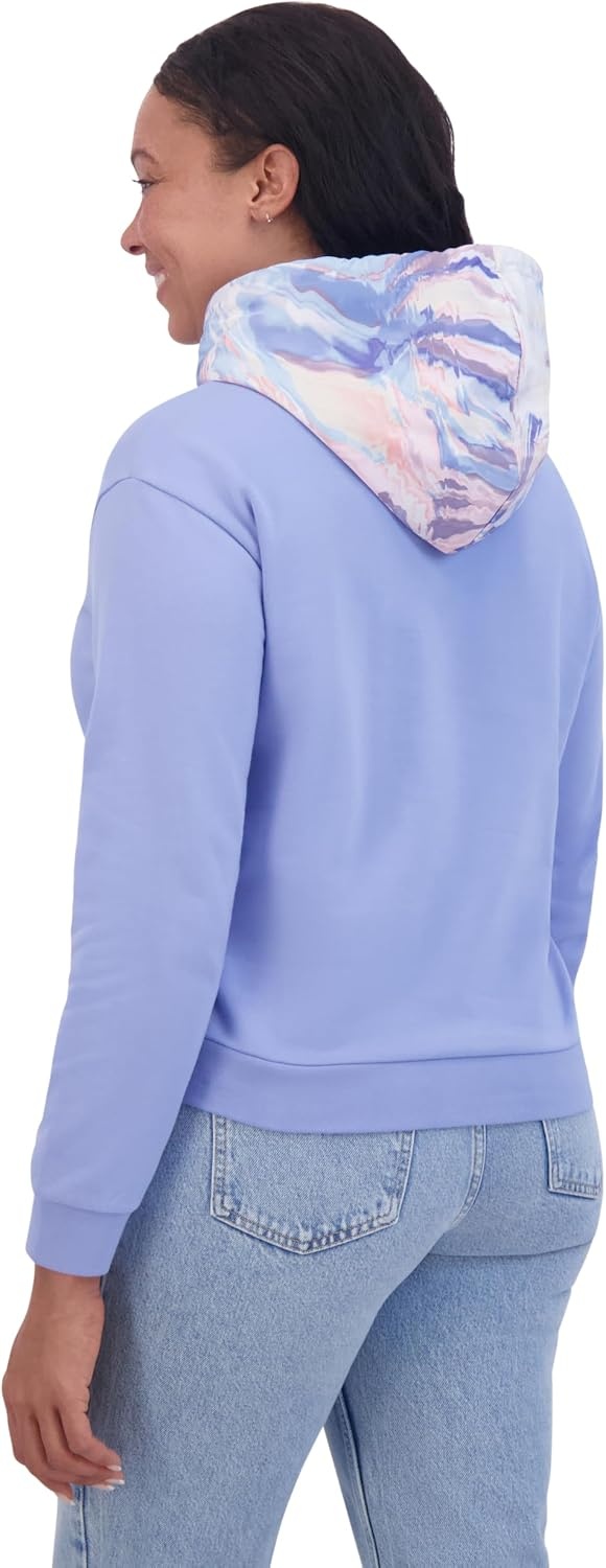 image:imageDakine Womens Cropped Pullover Hoodie fleece Sweatshirt Soft Knit ComfortHydrangea