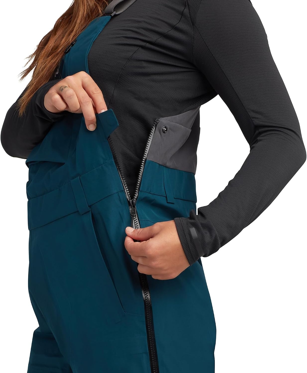 image:imageDakine Womens Stoker Goretex 3l Snow Bib Overalls Recco Bluesign PfasfreeBlue