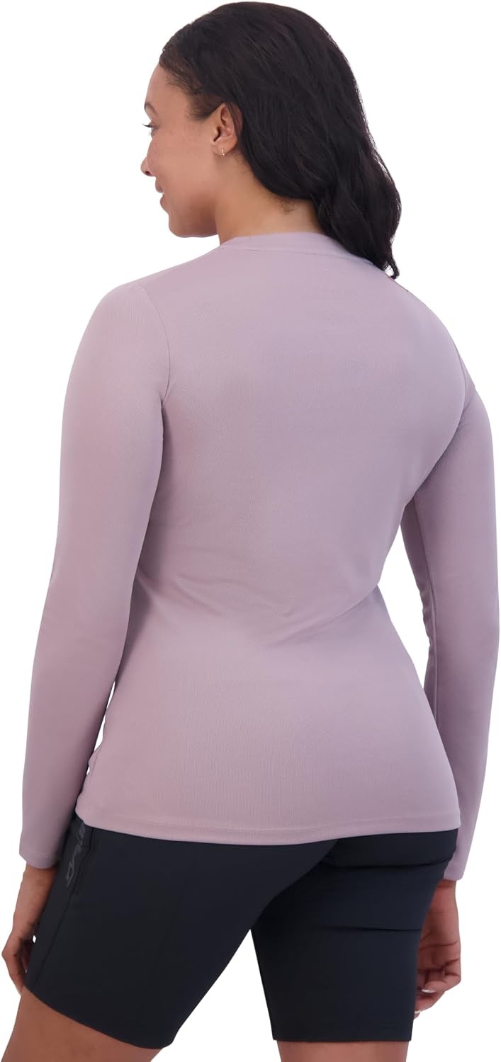 image:imageDakine Womens Syncline Long Sleeve Jersey Top Lightweight 4Way Stretch Bike TeeQuail