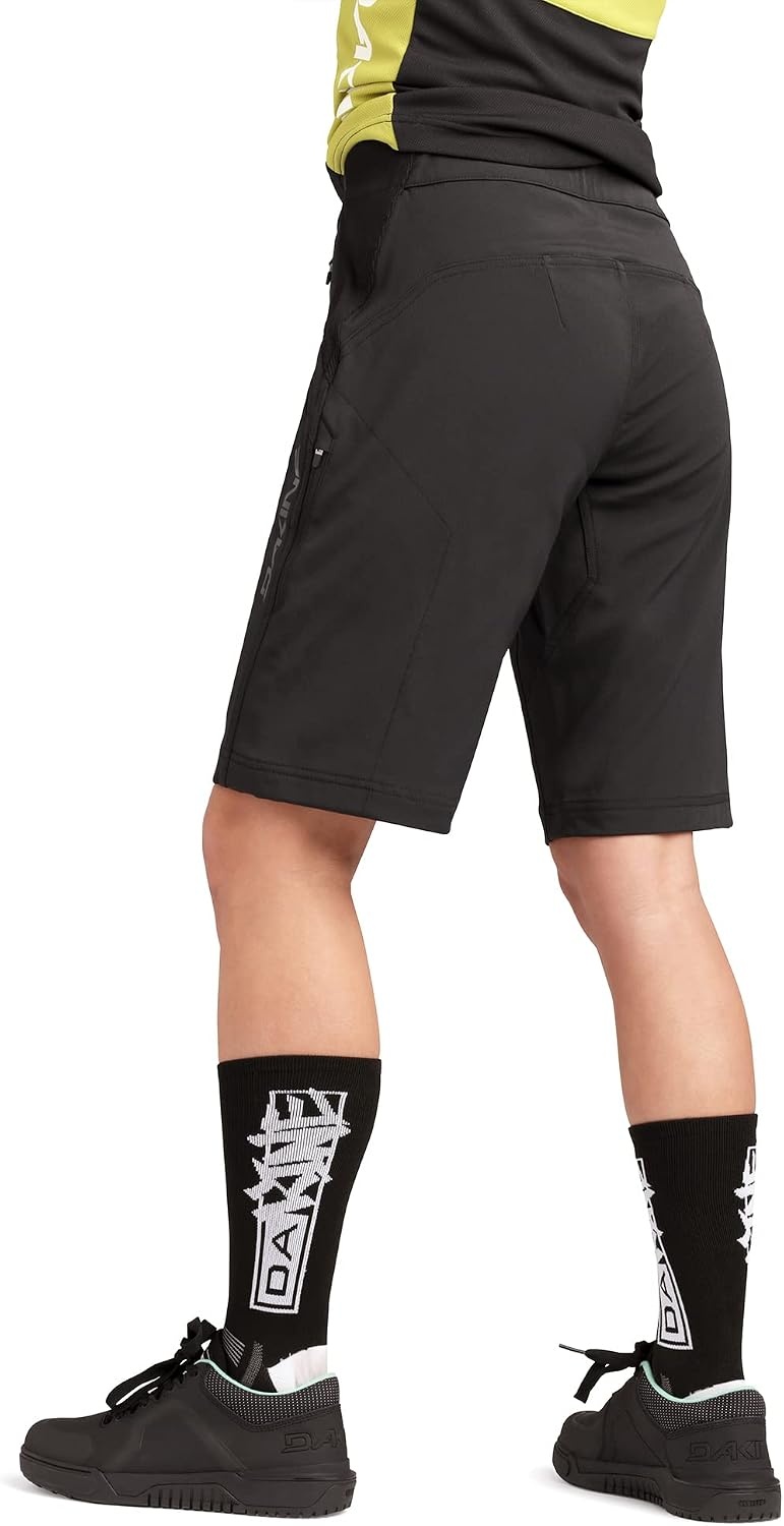 image:imageDakine Womens Thrillium Bike Short Gravity Fit MTB Short with Stretch Fabric Builtin Belt amp Zippered PocketsBlack