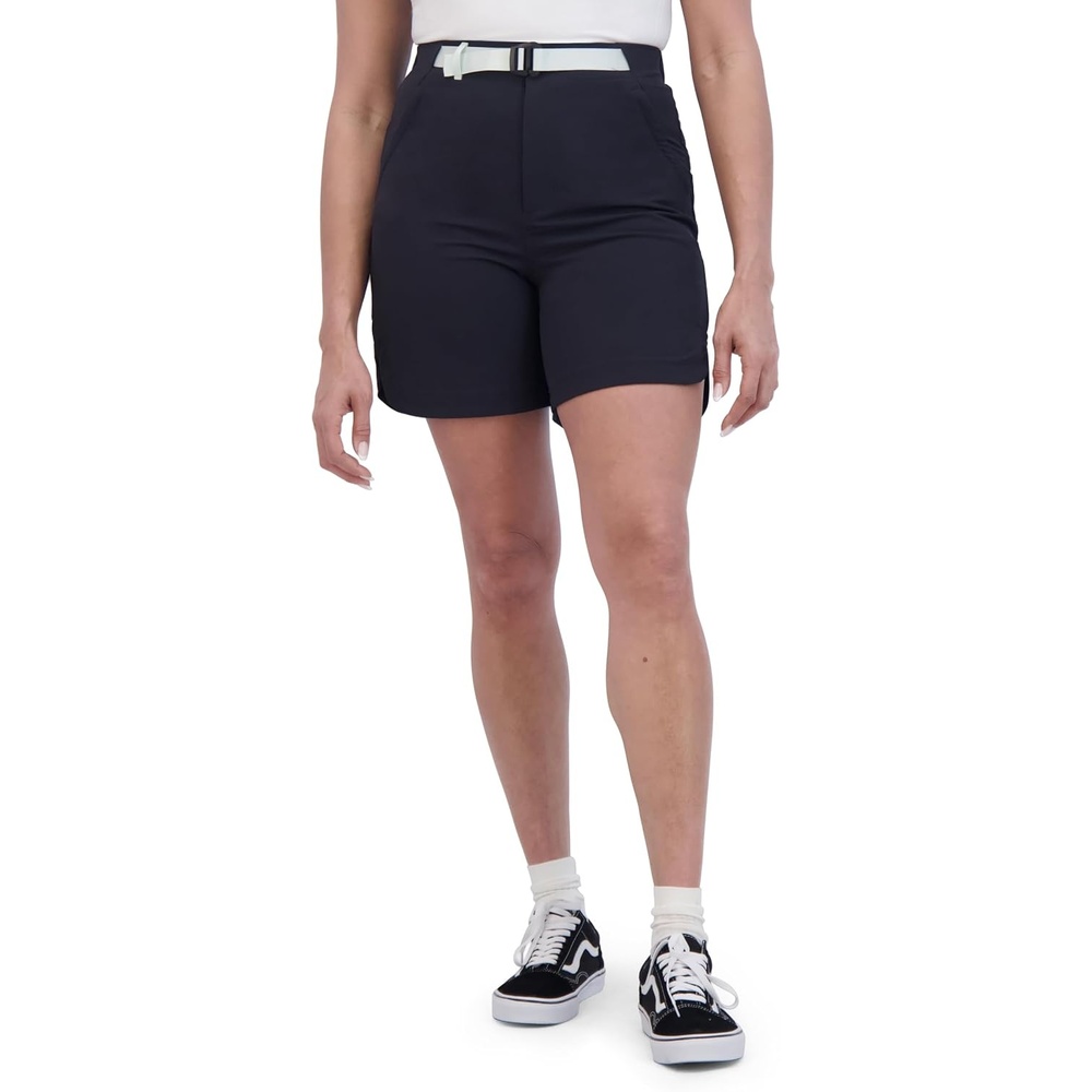 image:imageDakine Womens 7 Tulip Short 4Way Stretch Lightweight Active Lifestyle Short with PocketsBlack