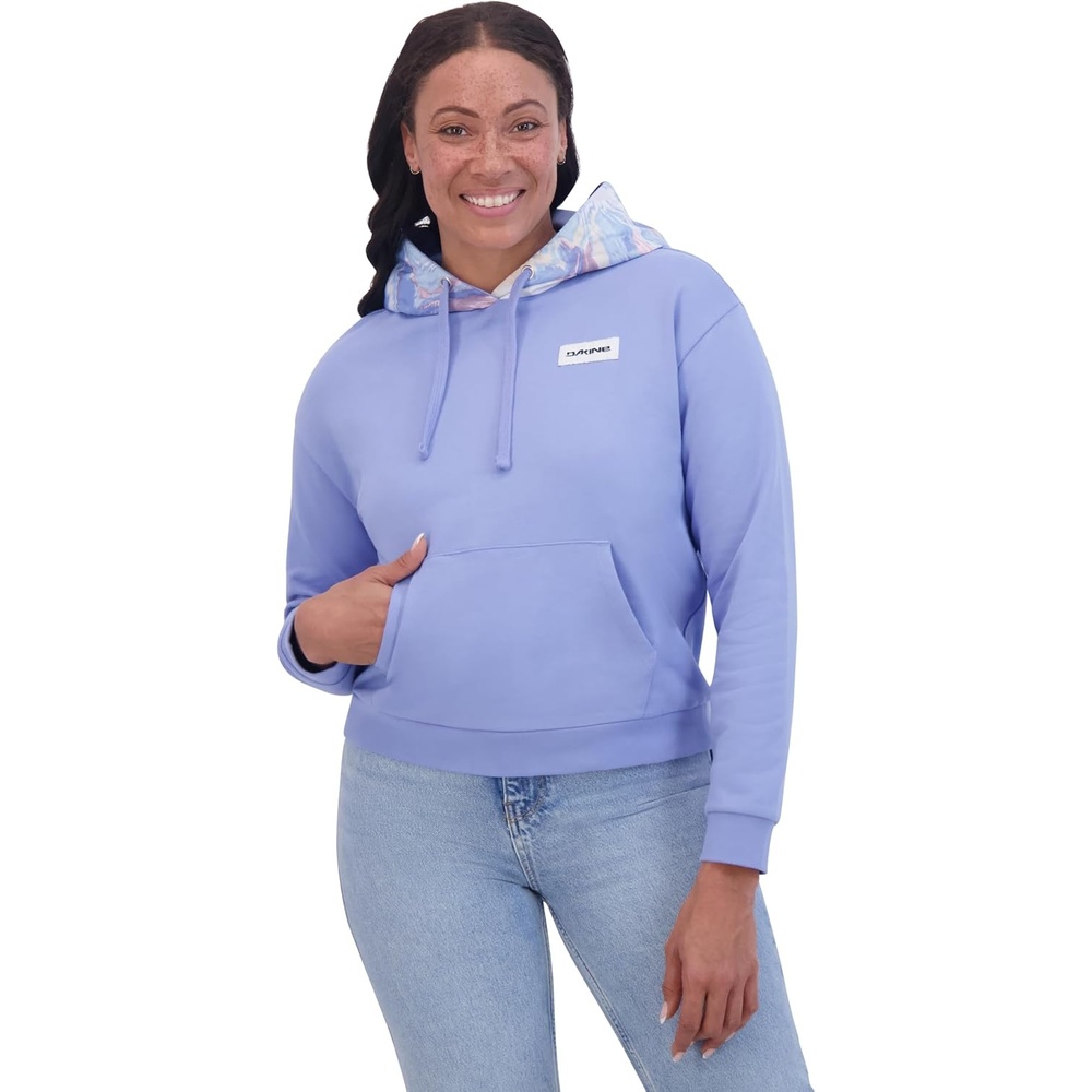 image:imageDakine Womens Cropped Pullover Hoodie fleece Sweatshirt Soft Knit ComfortHydrangea